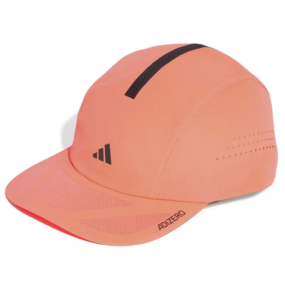 Теннисная кепка Adidas RunningxAdizero Lightweight - solar turbo/black reflective