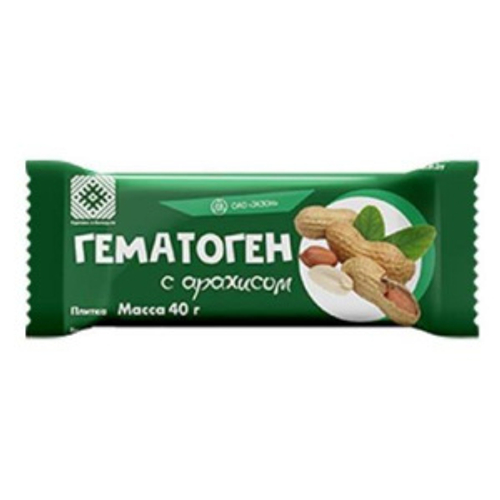 Гематоген с арахисом Экзон
