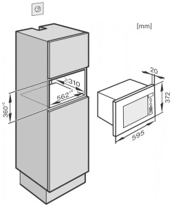 Микроволновая печь Miele M2230 SC OBSW