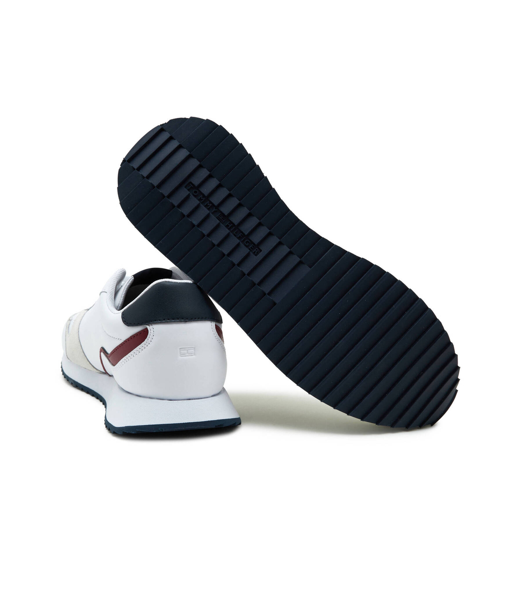 Кожаные кроссовки Tommy Hilfiger - белый(FM0FM04959)