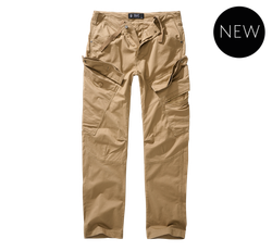 Brandit ADVEN SLIM FIT PANTS camel