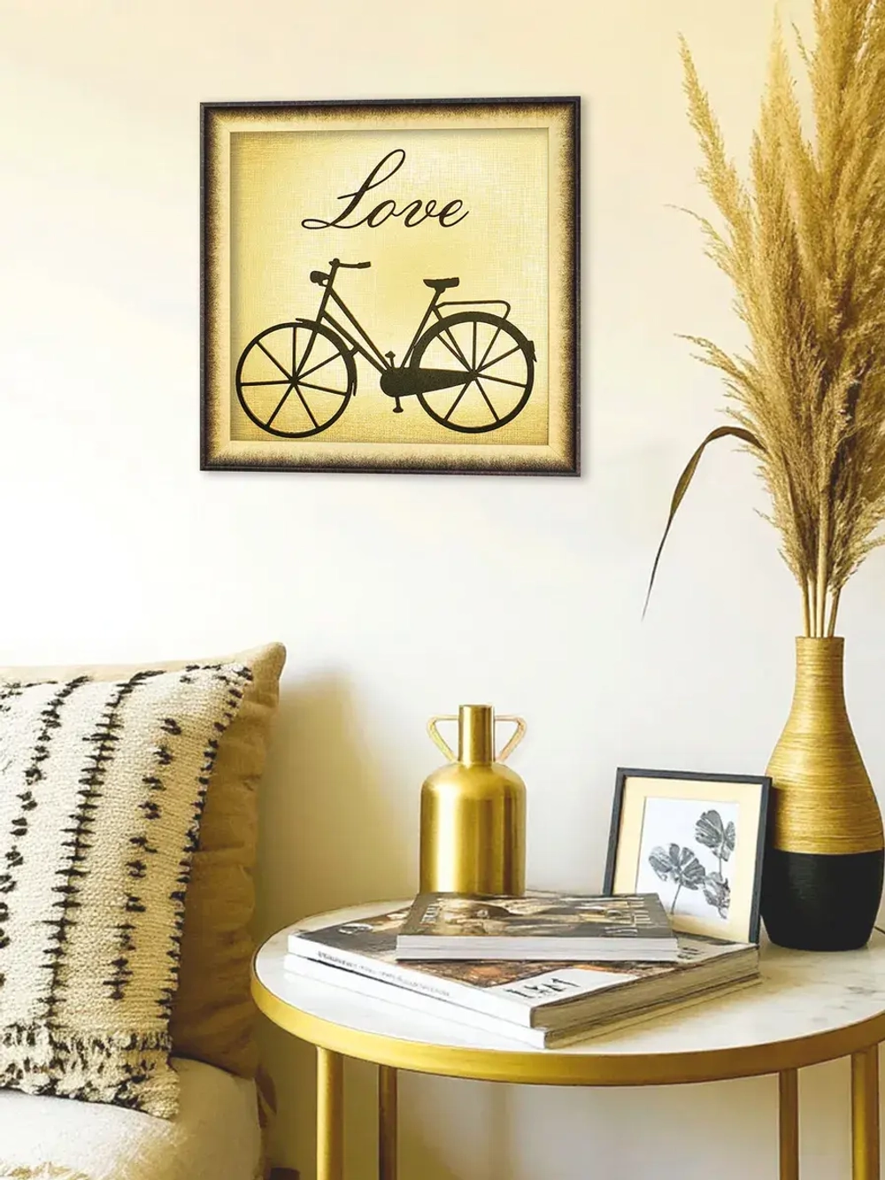 Панно на стену для интерьера 35*35 см