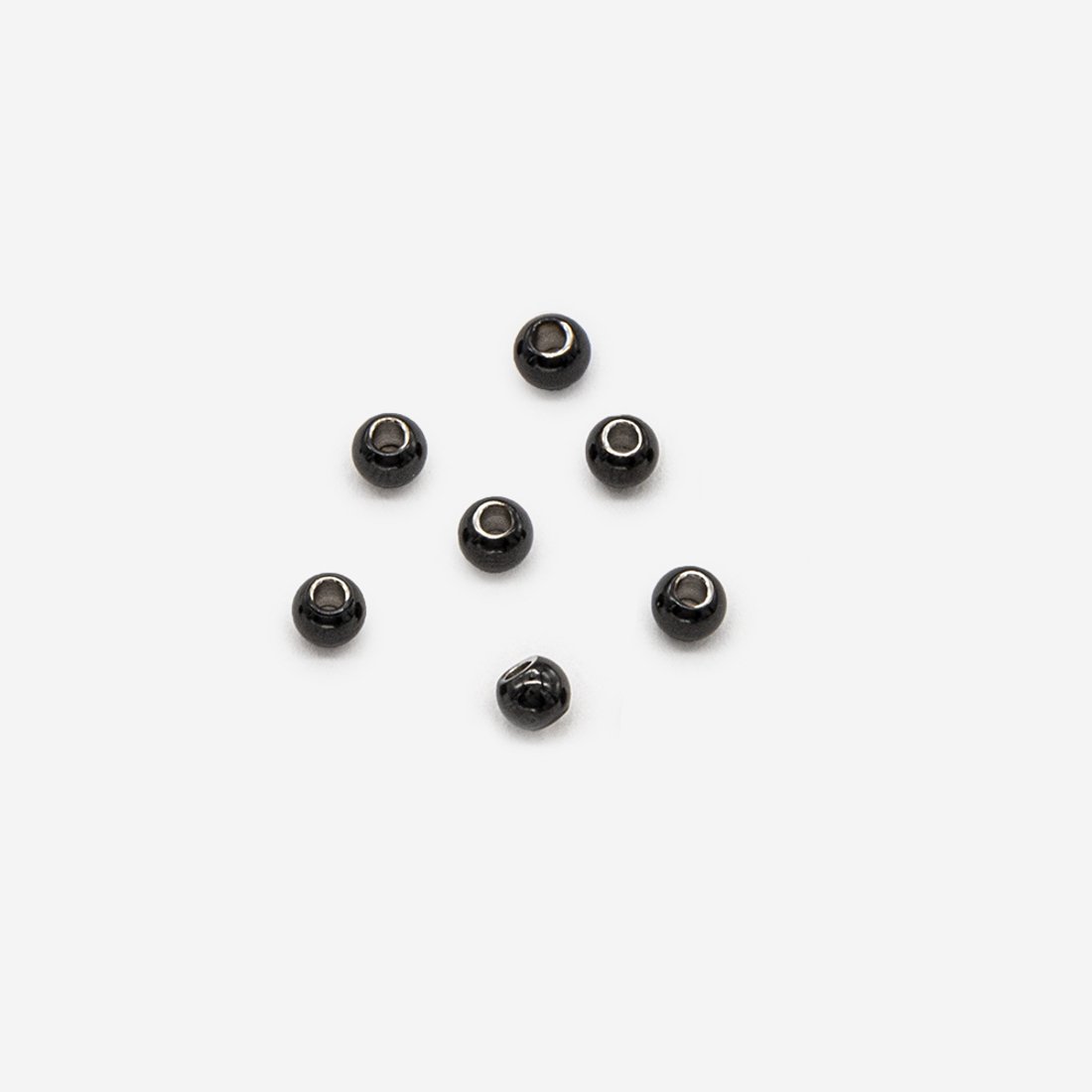 Бусина-разделитель, 3мм, сталь с чернением