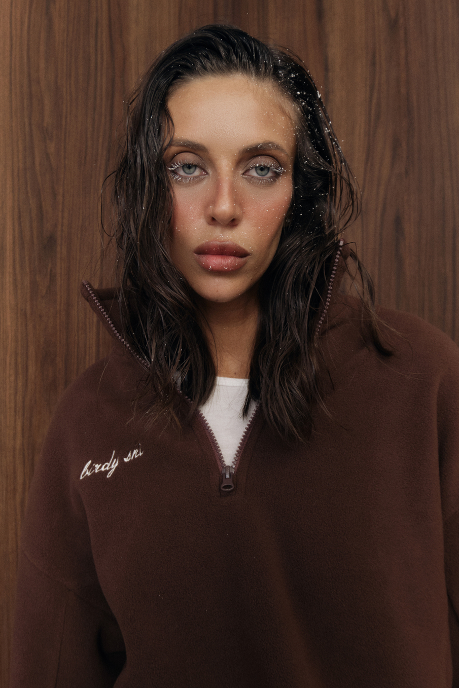 Флисовый анорак Sheregesh | Шоколад