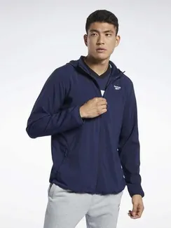 Ветровка мужская, Reebok Te Woven Jacket, размер 48-50 (FU3098)
