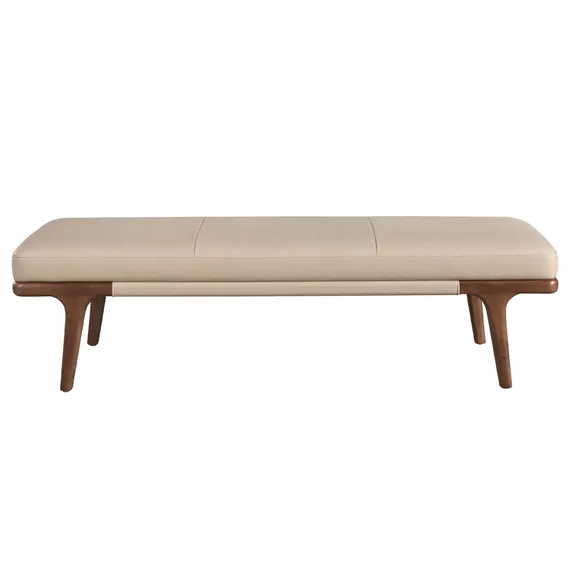 Банкетка 5179 из экокожи цвета норки