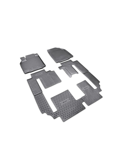 Коврики в салон для MAZDA CX-9 2007-2012, 2012-2015 6 шт. (полиуретан) NLC.33.16.210K