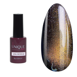 Unique Гель-лак Opal Cat Eye 09 (8ml)