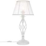 Citilux Ровена CL427810 Настольная лампа с абажуром Белая