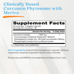 Doctor's Best, Curcumin Phytosome, куркумин, 1000 мг, 180 растительных капсул (500 мг в 1 капсуле)