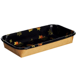 Контейнер бумажный Sushi Box Black 400 мл 91х160х24 мм 1/800