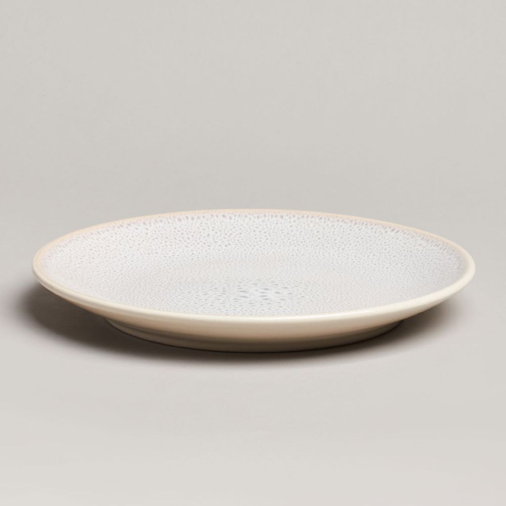 ТАРЕЛКА ЗАКУСОЧНАЯ BRONCO "CROCUS" 20,5 СМ БЕЖ (МАЛ.УП.=4ШТ./КОР=24ШТ.)