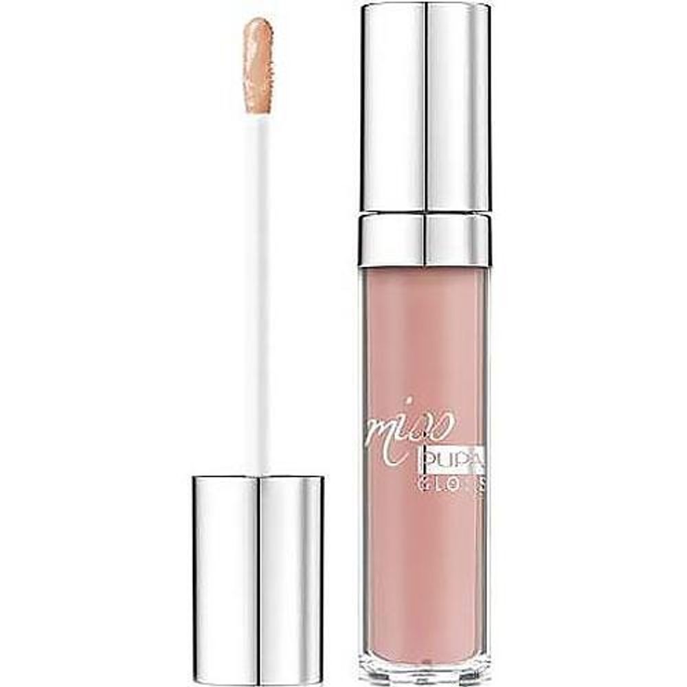 Pupa Блеск для губ Miss Pupa Gloss, тон 103, Телесный, 5 мл