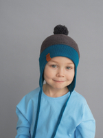 Шапка весенняя/осенняя вязаная (Атлантида) КОДИ