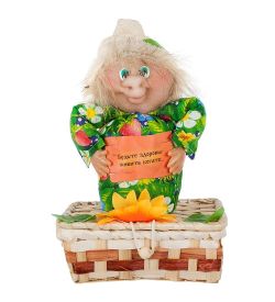 Народные промыслы К05-002 Домовой «Тихомир» 25х17 (будьте здоровы, живите богато)