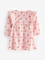 Платье и колготки в комплекте для малышей Next B07-376, Розовый