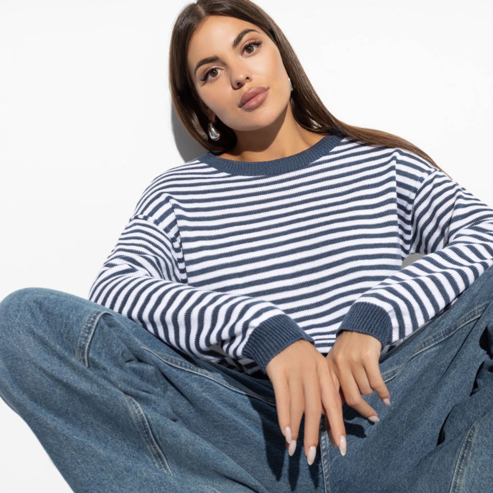 Джемпер Морские объятия (blue marin) Charutti (Акция)