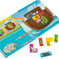 Магнитная игра Bondibon для путешествий, НОЕВ КОВЧЕГ 5+