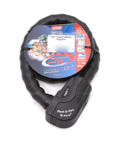 Трос с замком ABUS Granit Steel-O-Flex X-Plus 1025 100см