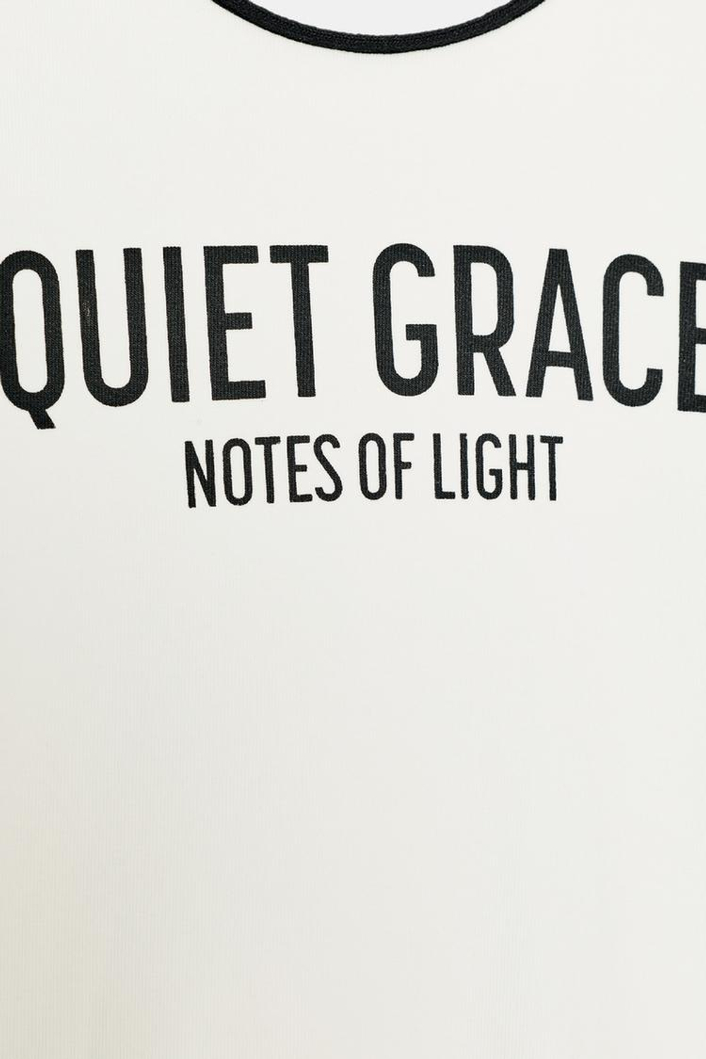 ZARA ФУТБОЛКА С НАДПИСЬЮ И КОНТРАСТНЫМИ ДЕТАЛЯМИ, БЕЛЫЙ