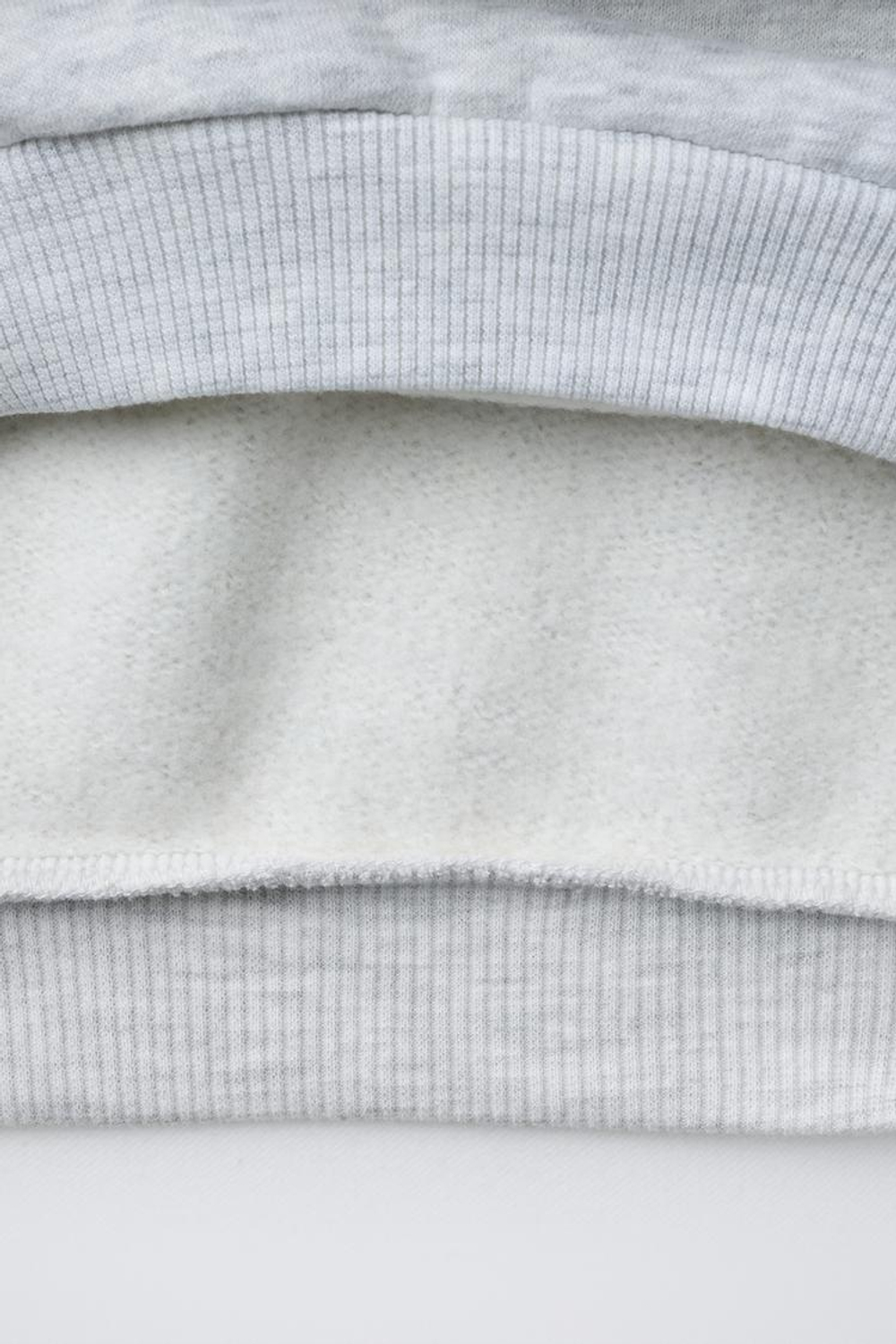 ZARA ХУДИ С НАДПИСЬЮ, СЕРЫЙ МЕЛАНЖ