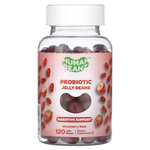 Human Beanz, Пробиотические мармеладки, клубника, 120 мармеладов (0,5 млрд КОЕ на мармелад)