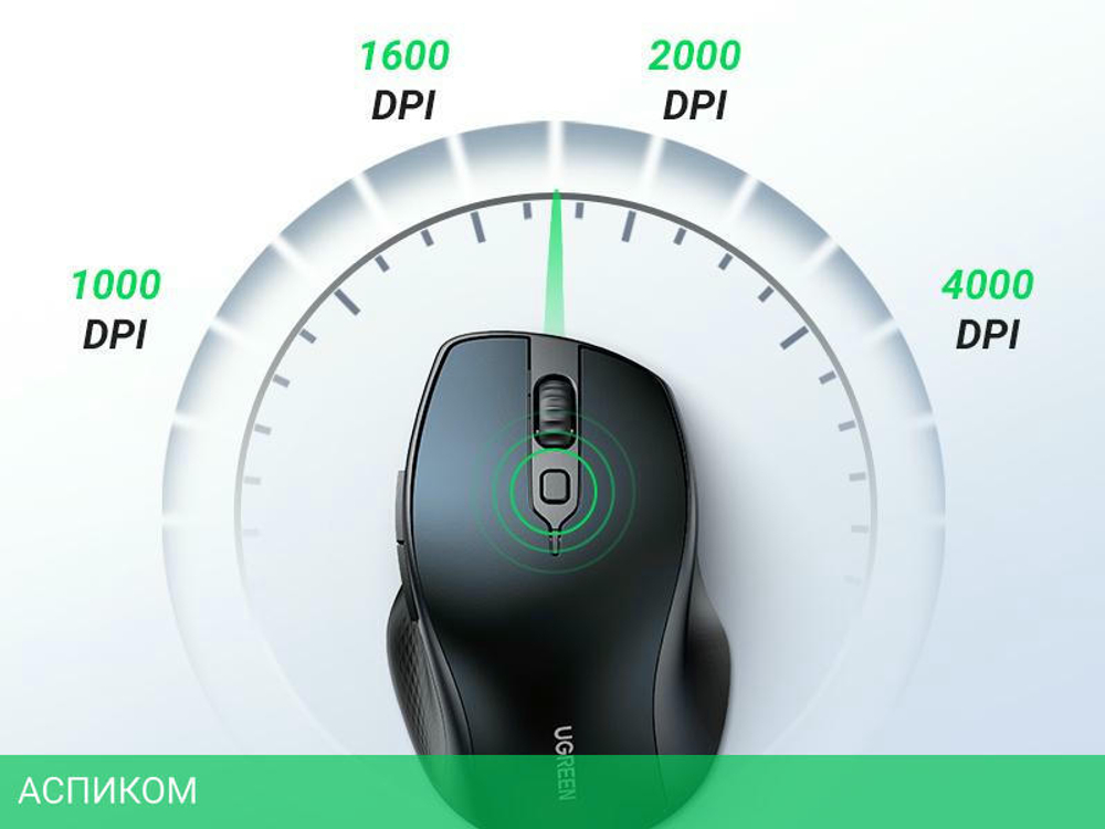 Мышь Ugreen MU101 Blue (15807)