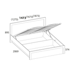 Кровать с подъемником