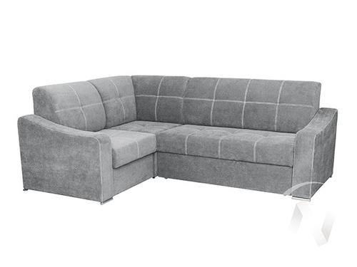 Диван угловой НЕО-46 (ДУ) Dota 04 (серый)