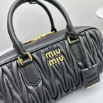 Miu Miu Arcadie Matelasse Nappa Leather Bag 27 cm
