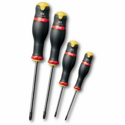 324 PH/SE4 Набор крестовых отверток PHILLIPS, 4 штуки, USAG (Италия)