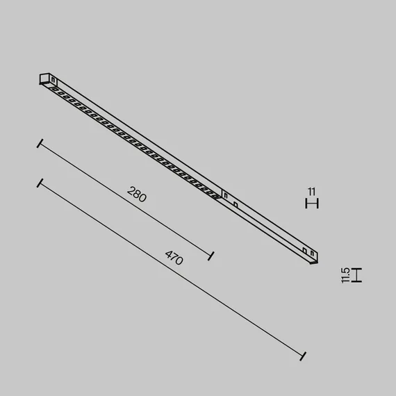 Трековый светильник Technical TR241-4-6WTW-DD2-B