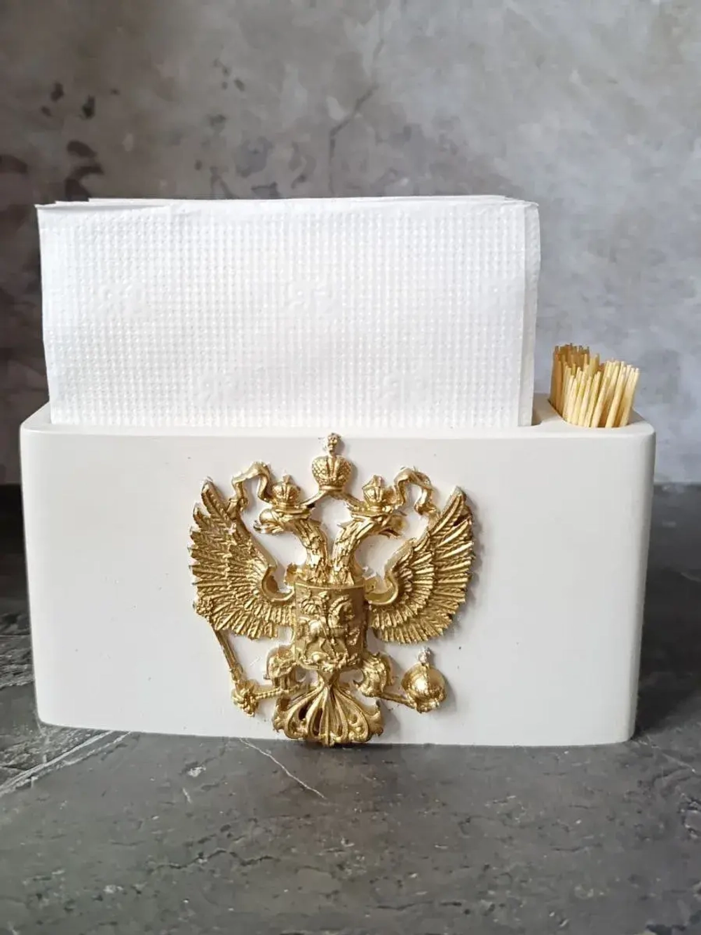 Салфетница кухонная интерьерная на стол для зубочисток