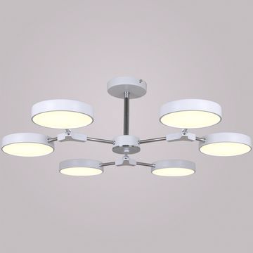 13246-4.3-06 Белый+Хром светильник потолочный