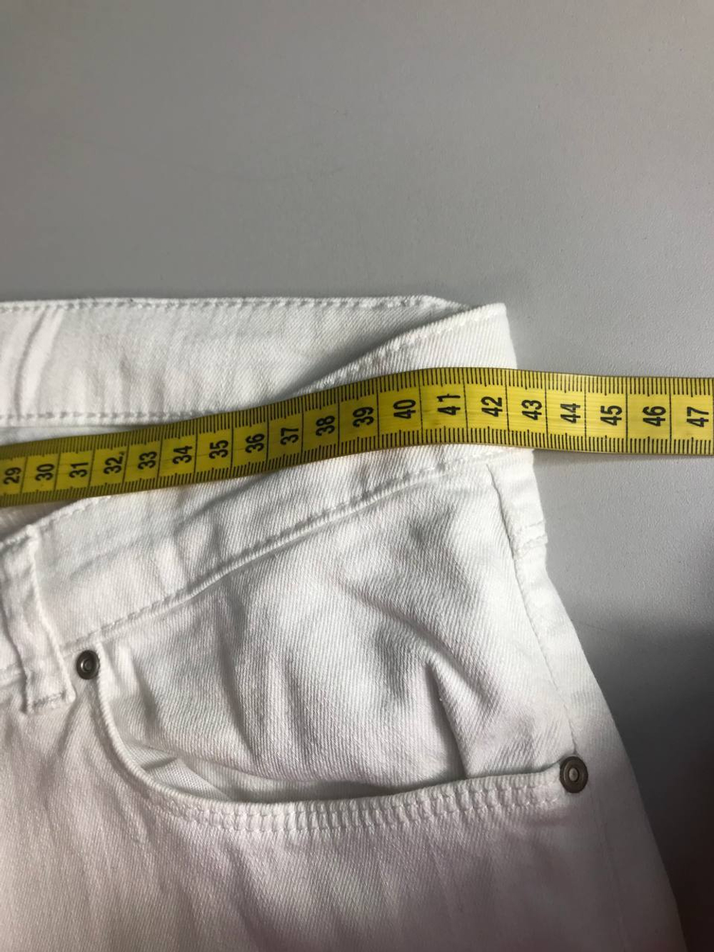 Джинсы Defacto светлые для лета, маркировка 42, визуально 46/48 размер