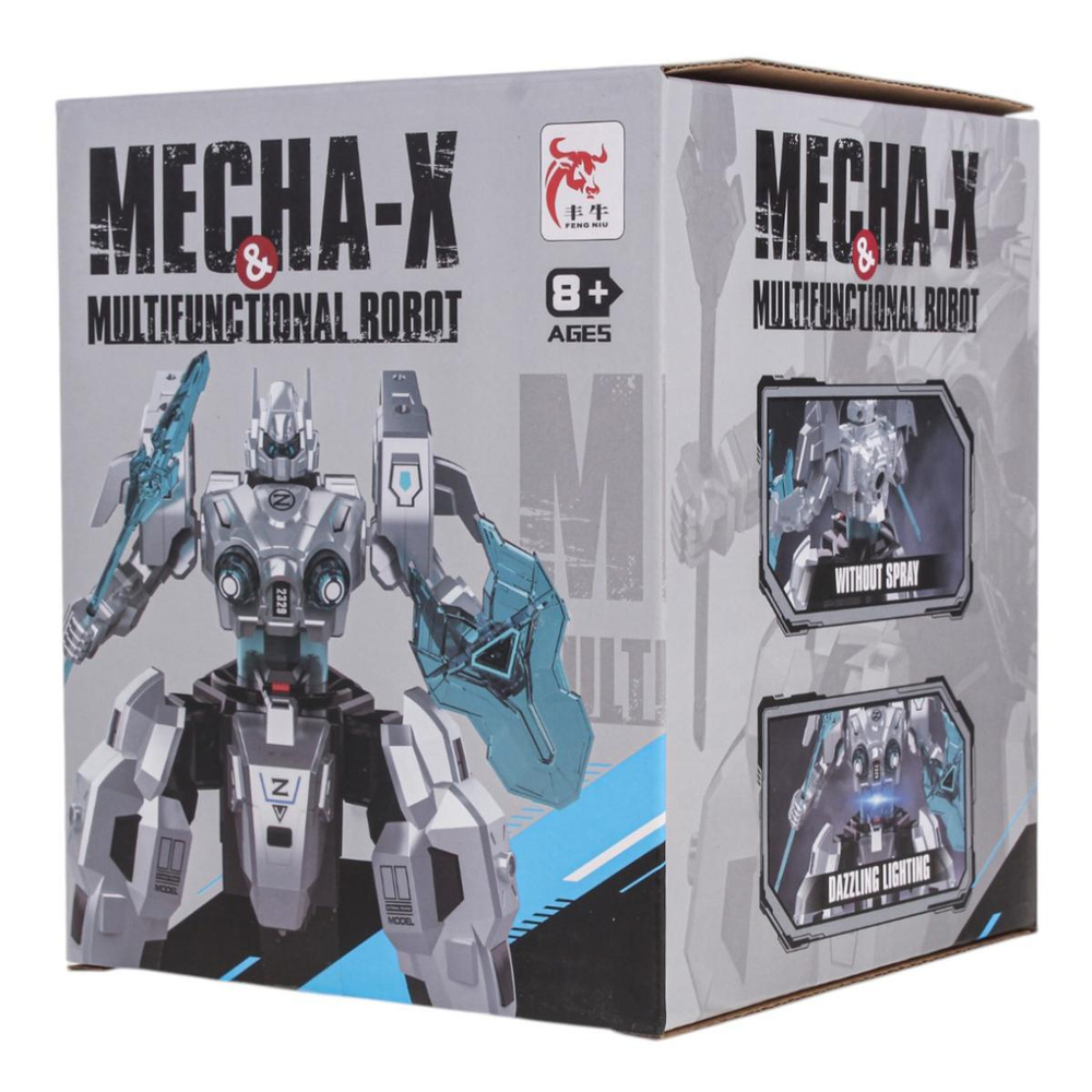 Робот на батарейках, коробка FN028-1