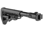 Складной телескопический приклад М4 для АКС-74У, черный, Fab Defense