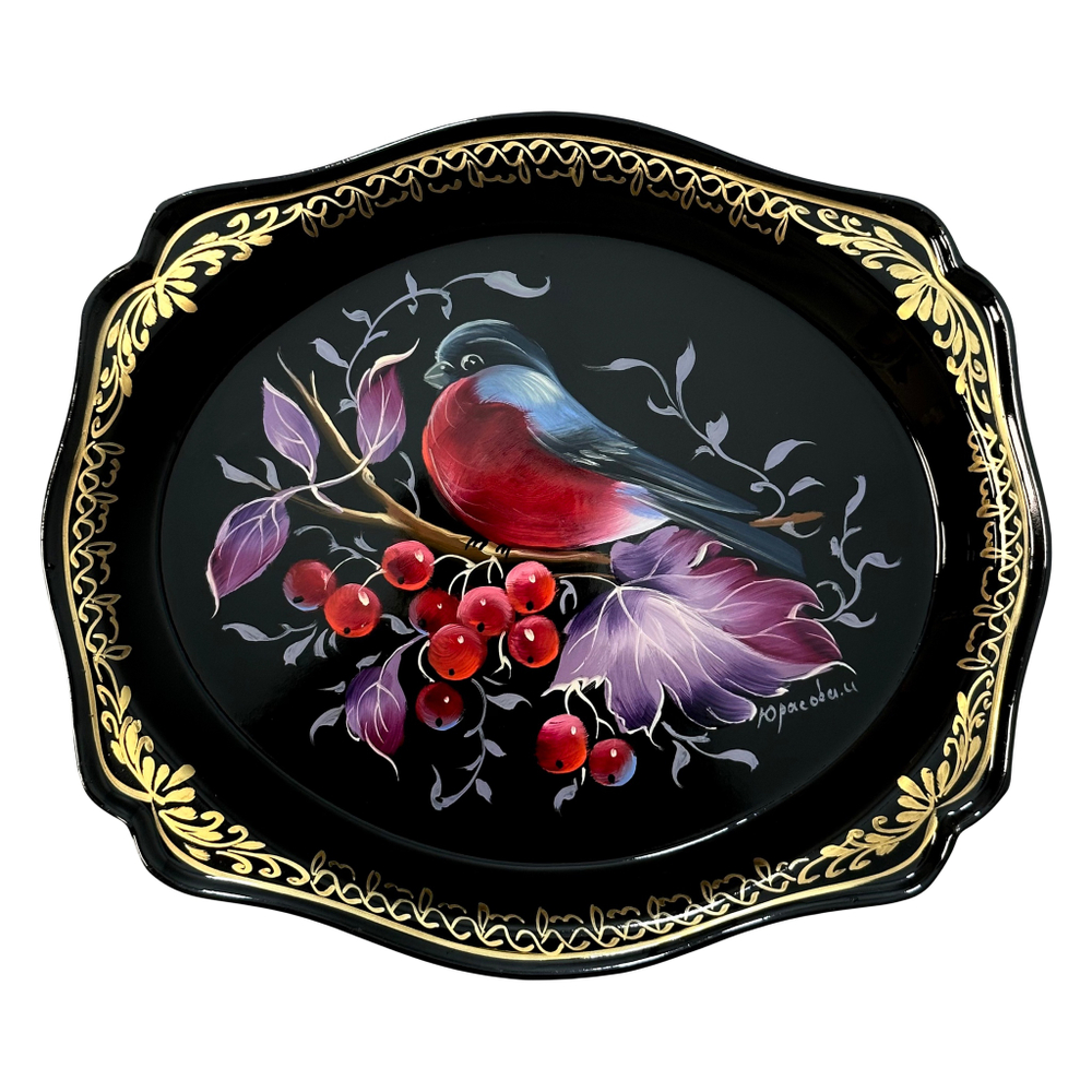 Zhostovo metal tray A3D050220240260