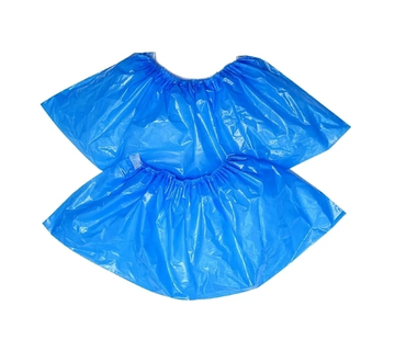 Бахилы Особо Прочные синие (с 2-ой резинкой) в евроблоках (2500 шт.), 50 мкр