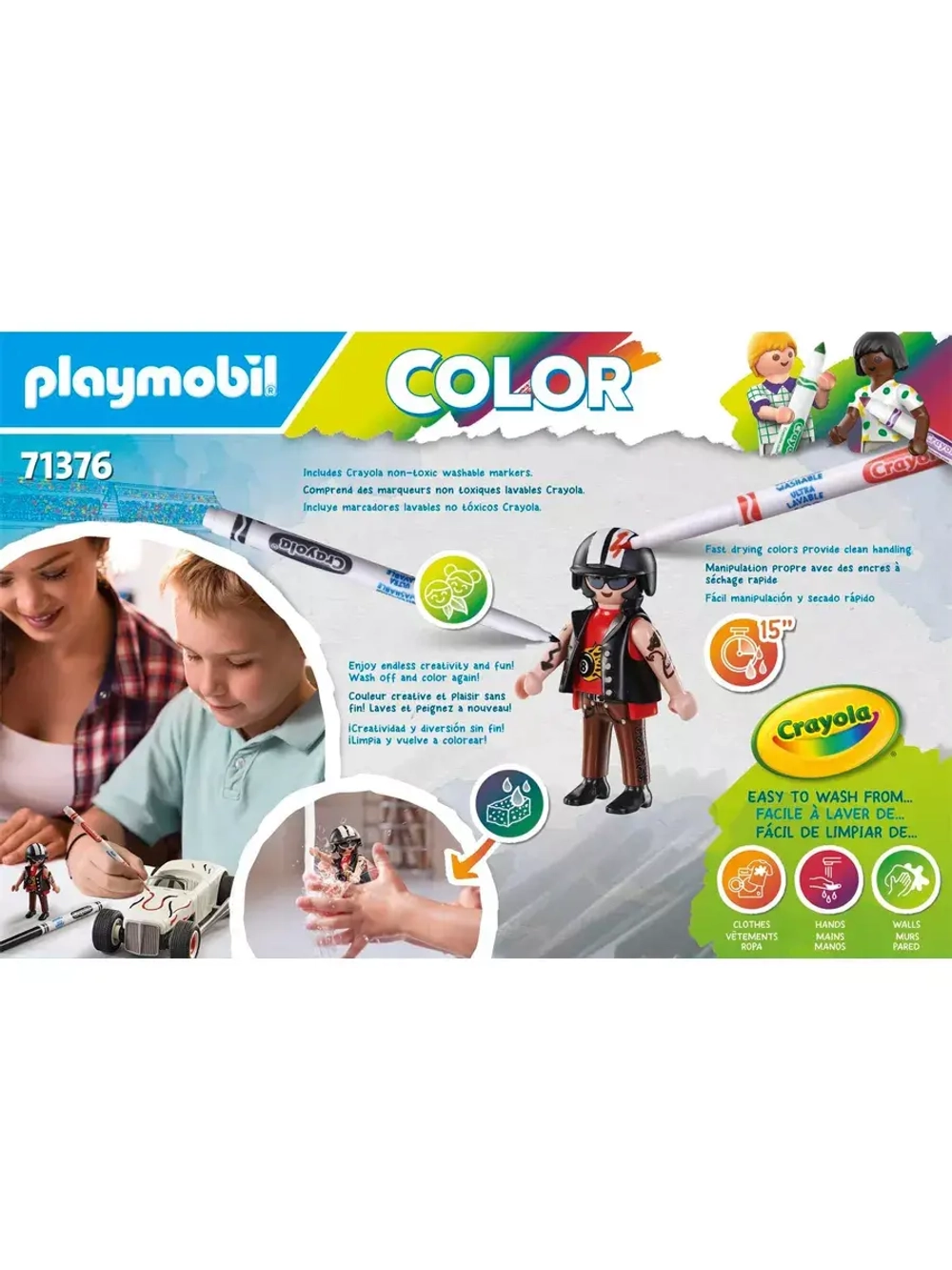 Набор Цветной Хот-Род Playmobil 71376