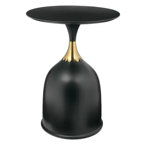 Кофейный столик Bradex Home Stupa 40x54см, чёрный, металл