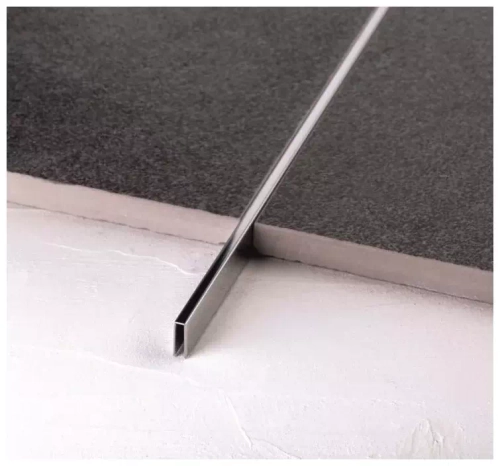 Профиль из нержавеющей стали SUP03-10H глянец 2700 мм