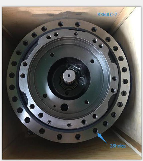 Редуктор хода Hyundai R360LC-7 без мотора