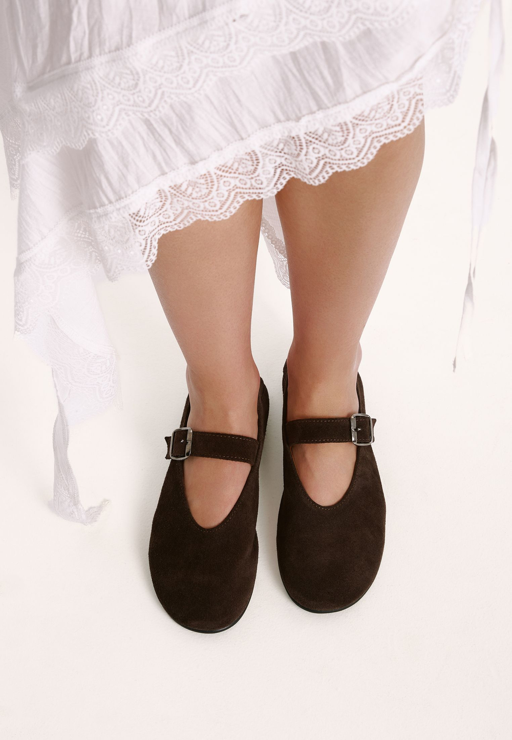 Туфли // Lucy // Chocolate // Suede