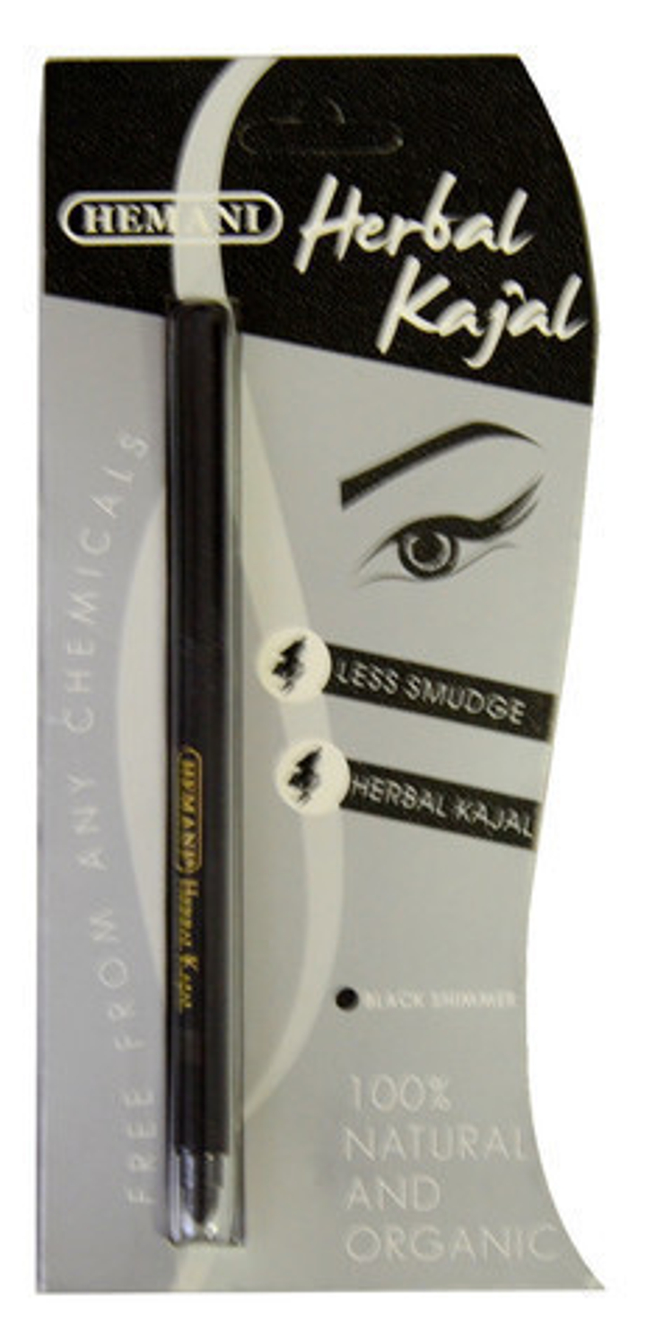 Подводка Hemani Herbal Kajal натуральная, цвет черный