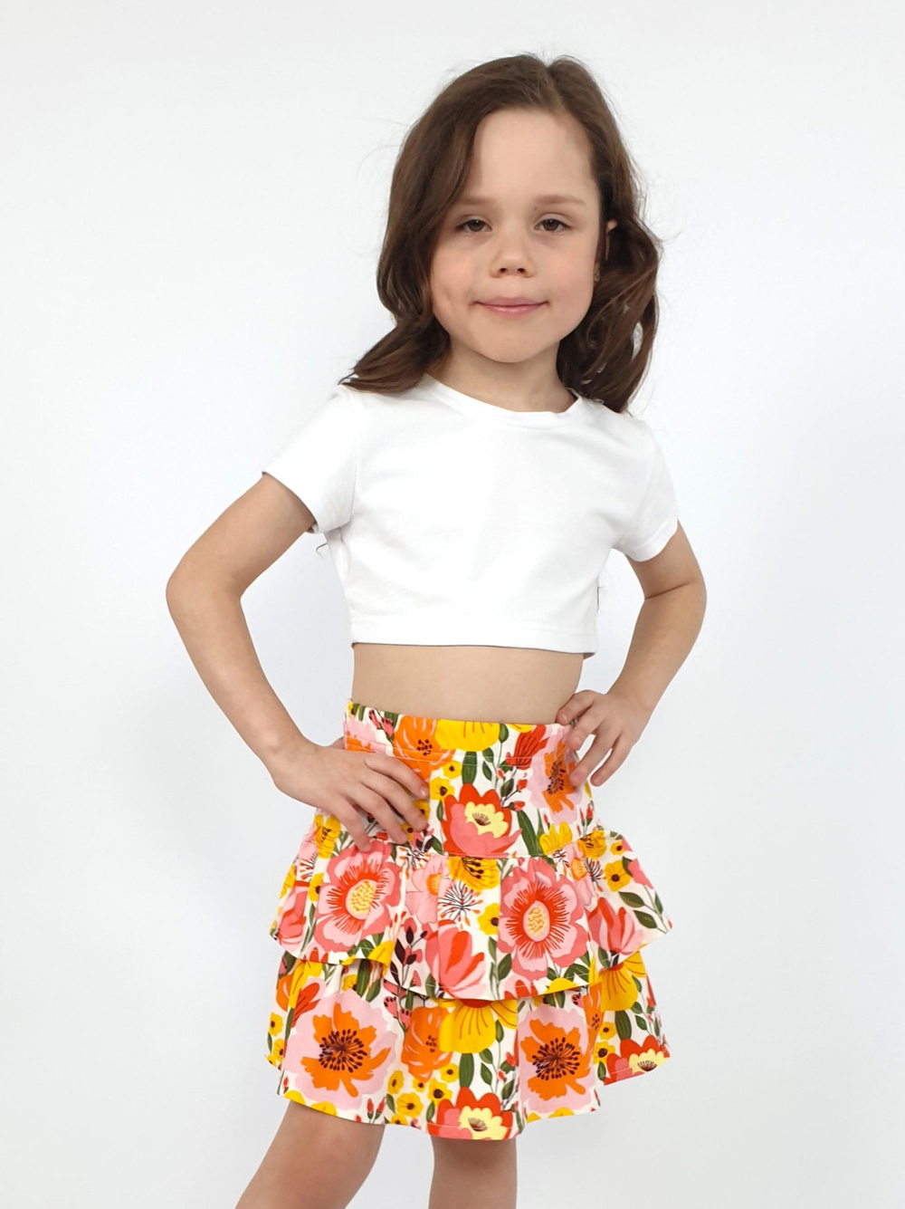 718-11 Юбка для девочки