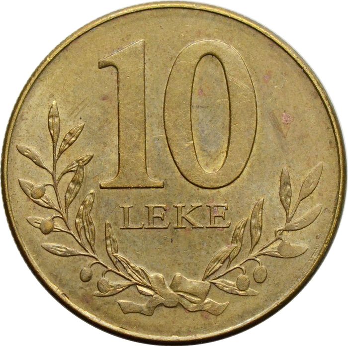10 леков 2009 Албания
