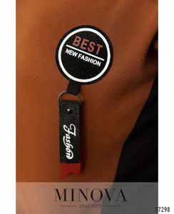 Платье 112-1-терракот Minova