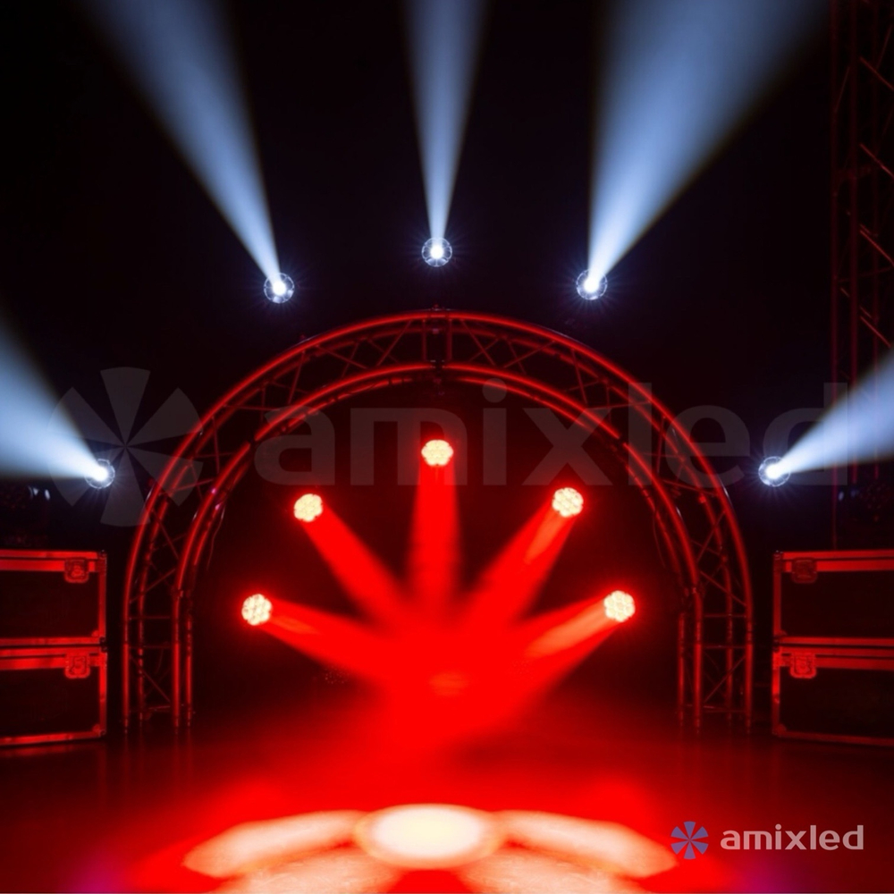 Световой прибор Amixled mini WASH 7x40 BEYE pixel