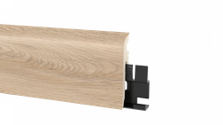 Плинтус гибкий Arbiton VIGO 60 Дуб монумент 15Х60Х2200 мм